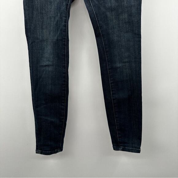 Anthropologie Pilcro Dark Wash Mid Rise Denim Legging Skinny Jeans Size 26 - Picture 3 of 10